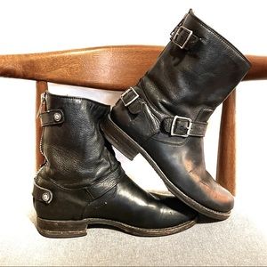 Frye Moto Boots size 10